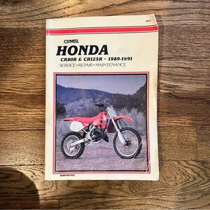 Honda Red Coffee Table Book by